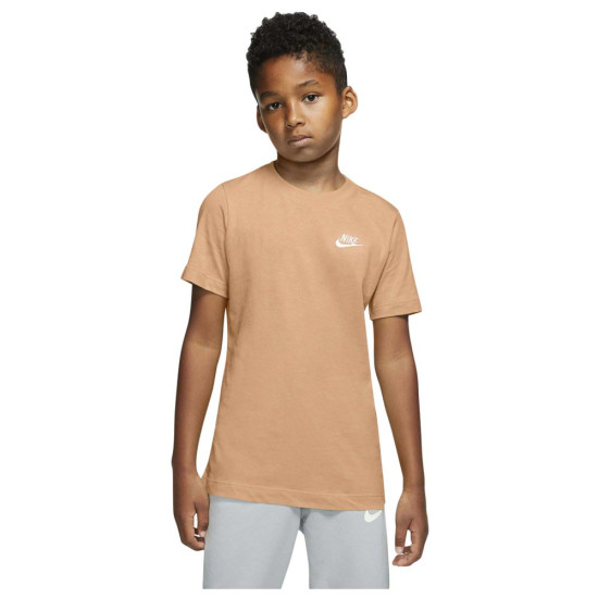 Nike Παιδική κοντομάνικη μπλούζα Sportswear Embroidered Futura Tee